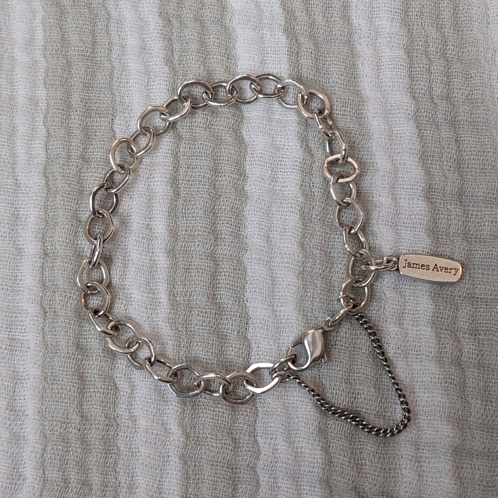 James Avery Forged Link Charm Bracelet